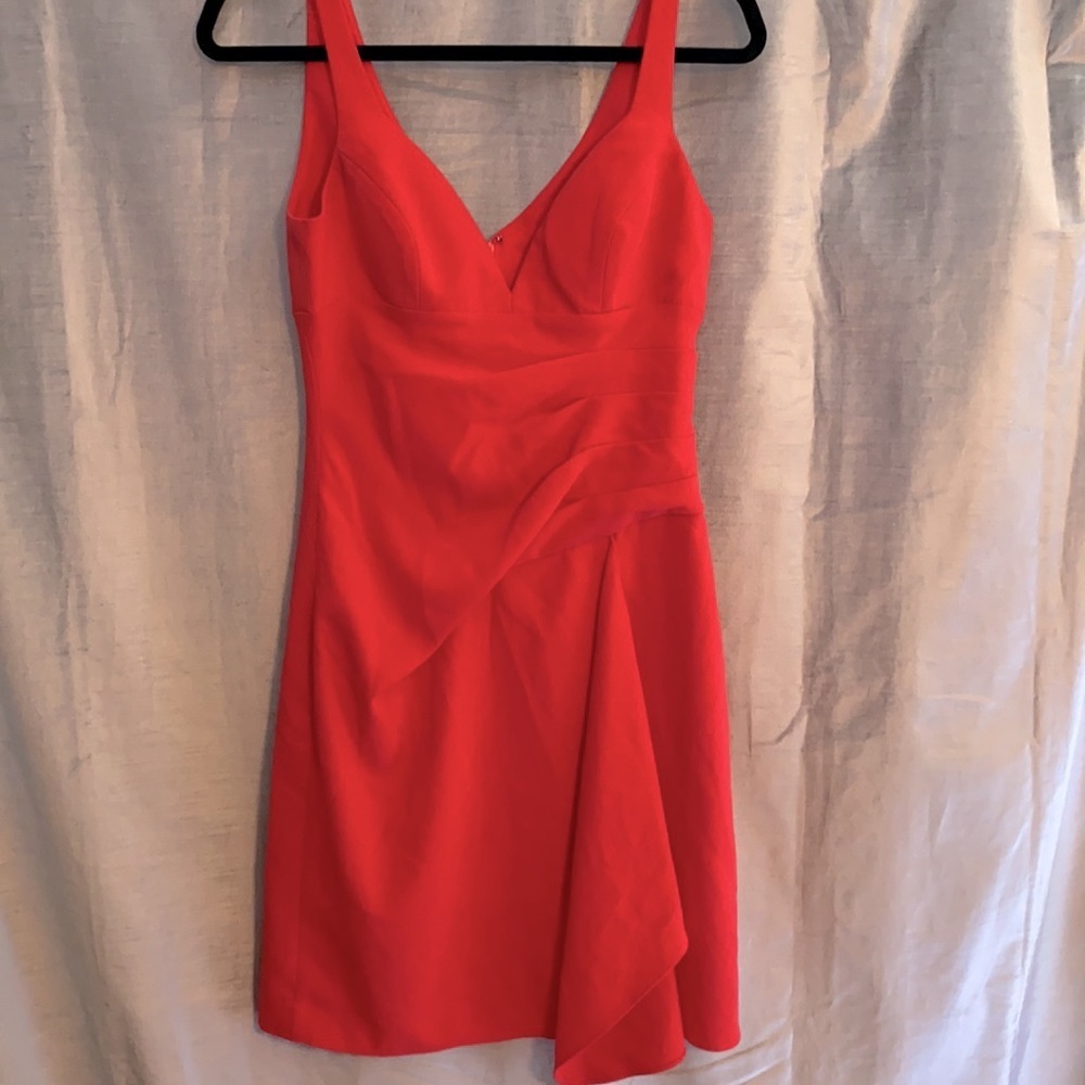 Bcbgmaxazria Yazmin Crepe Midi Cocktail Dress - image 8